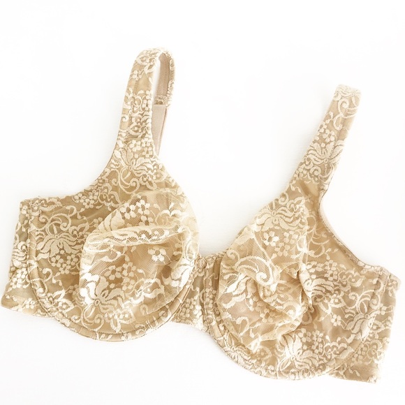 Cacique Other - Cacique Nude Floral Lace Bralette
